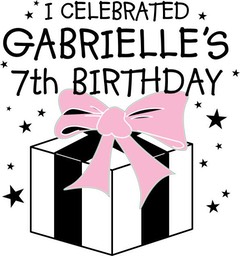 Gabrielle's Birthday